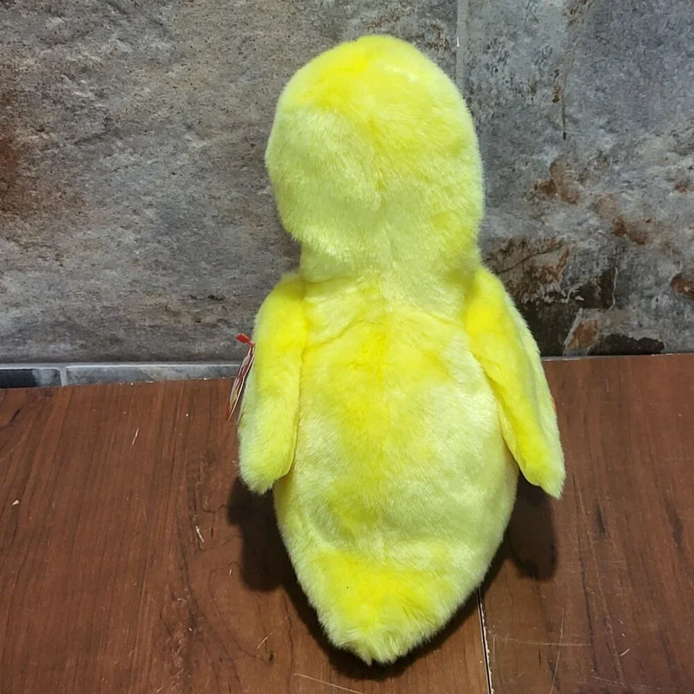 Ty Beanie Buddies Quackers Duck Plush Stuffed Animal 1998